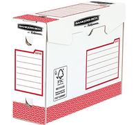 Bankers Box Basic Boîte d'archive Heavy Duty, rouge
