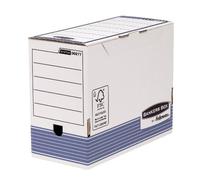 Fellowes Boîte D'archives R-Kive Prima, Blanc/Bleu, (L)150