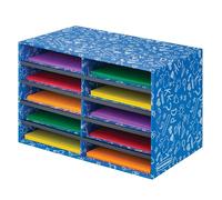 Bankers Box Classroom 3384201 Trieur de documents 10 compartiments
