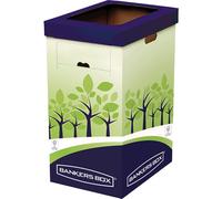 Bankers Box Corbeille de tri sélectif pour le recyclage des papiers - 69L