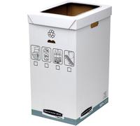 Bankers Box Corbeille de tri sélectif pour le recyclage des papiers - 90L