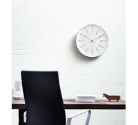 Arne Jacobsen Horloge Murale, Multicolore, 10 x 28 x 28,5