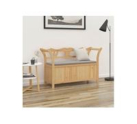 Bankje 107x45x75,5 cm massief vurenhout351777