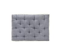 Bankkussen pallet 120x80x10 cm blauw314806