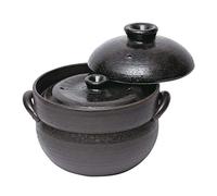 Banko Ware 32-321 Cuiseur à riz avec couvercle intérieur, 4 tasses, vernis noir