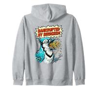 Bankrupted by Bird Seed Bande dessinée Pop Art Sweat à Capuche