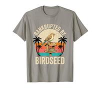 Bankrupted by Bird Seed Lunettes de Soleil rétro pour Observer Les Oiseaux T-Shirt
