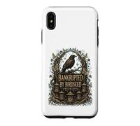 Bankrupted by Birdseed Mangeoire pour Oiseaux Motif Corbeau Coque pour iPhone XS Max