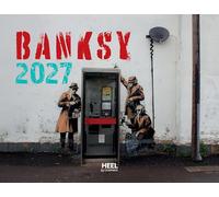 Banksy 2027 - Eintragkalender: Ausgewählte Bilder des Graffiti-Künstlers. Kunstkalender Streetart Wandkalender
