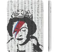 Banksy David Bowie Ipad Case 2020 Matériau Tpu Antichoc Réglage Automatique De L'angle De Veille/Réveil Mignon Transparent Housse De Protection 10.2in