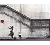 Banksy Empire Poster Hope Girl with Red Balloon 59 x 42 cm