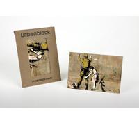 BANKSY Girl recherche Soldat Photo Block