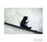 BANKSY - Girl Sliding Bubbles - 42x59cm - Affiche / Poster