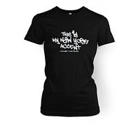Banksy This Is My New York Accent - Noir - Medium