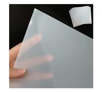 BANLTRE Lot de 10 feuilles de Mylar de 10 mm - 30,5 x 30,5 cm - En PET translucide laiteux - Pour fabrication de pochoirs Cricut, découpe laser, outils de découpe gyroscopique (10 mil)