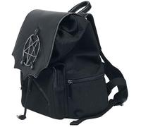 Banned Alternative Moloch Pentagram Femme Sac à Dos Noir 90% Coton, 10% Polyuréthane