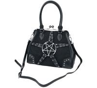 Banned Alternative Pentagram Femme Sac à main noir polyuréthane, polyester