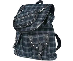 Banned Alternative Yami Femme Sac à dos gris Polyester, Chlorure de Polyvinyle