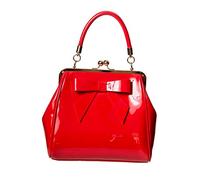 Banned Apparel AMÉRICAIN VINTAGE 50S ROCKABILLY brillant Sac à main - Rouge