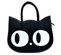 Banned Apparel " Heart of or Chaton Chat Mignon Yeux Grand sac à main W/bretelle détachable