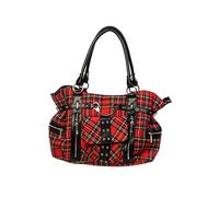 Banned Apparel rockabilly écossais/à carreaux sac à main bandoulière