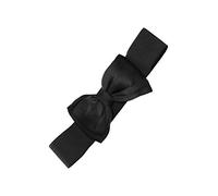 Banned Ceinture Bella Large de Rockabilly 1950 Élastiquée - Noir (Large)