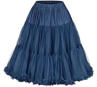 Banned Lifeforms Petticoat Jupe Marine M-L