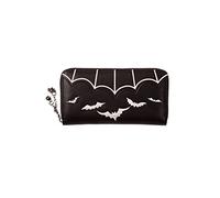 Banned Noir Portefeuille chauve-souris Salem Blanc gothique Cadeau