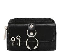 Banned Portefeuille Rebel Sugar - Porte-Cartes Gothique à Anneau O Punk, Noir