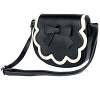 Banned Retro Rocco Femme Sac à main noir/blanc 100% Polyuréthane