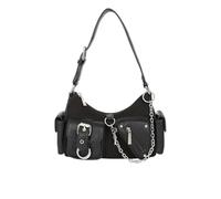 Banned Sac à main Shadow Pop - Sac à bandoulière gothique punk grunge en toile et cuir