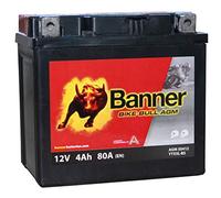 BANNER 504 12 Batterie Moto Bike Bull