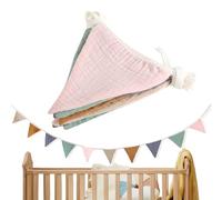 Banner De Bruant - Triangle De Pépinière Flags De Fanions, Garlands De Coton Lavable Pour Salle De Jeux De Salon De La Salle De Jeux Pour La Maternelle De Baby Shower | Home Mur Suspendu Décoration
