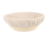 Banneton à Pain, Banneton Panier de fermentation , fait de rotin naturel, pour la cuisson de la pâte à pain - 22x8cm