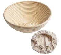 Banneton à Pain en Rotin Naturel Moule Rond Fermentation Pain pour Familles Amateurs Boulangerie Boulangers Professionnels (c 588