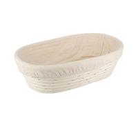 Banneton à pain ovale lin rotin