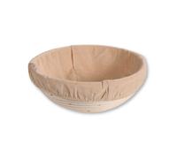 KESPER 19630 Panier à pain et fermentation rond en rotin 22 cm Doublure textile amovible