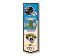 Banni re 3D YouTheFan NFL Jacksonville Jaguars (6x19) - TIAA Bank Field