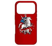 Bannière avec Bras en Moustache de Moscou en Russie Coque pour iPhone 17 Pro