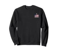 Bannière avec Drapeau des États-Unis « One Nation Under God » Sweatshirt