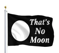 Bannière Ce n'est pas une lune Drapeau Parade 3x5 FT