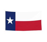 Bannière colorée imprimée drapeau de l'État du Texas pour décoration de fête, anniversaire, Halloween et anniversaire de mariage