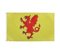 Bannière Comté De Somerset, Angleterre 2 Œillets Bannière De Drapeaux Personnalisés Double Face Drapeau/Bannière Personnalisé Pour Anniversaires Balcon Party 90X150Cm