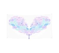 Bannière d'ailes d'ange, décoration extérieure et intérieure, durable et résistante aux UV, parfaite pour un anniversaire, Halloween, et plus encore