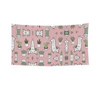 Bannière d'alpaga et cactus pour Halloween, Noël, décorations de fête, accessoires de studio, décoration de festival