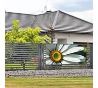 Bannière de bienvenue - Bannière de vacances - Bannière murale à suspendre - Drapeau pour photo - Toile de fond avec 4 trous - Panneau de porche - Bannière de porte - Décoration de fête - Petite