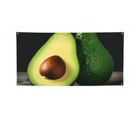 Bannière de bienvenue pour photographie - Bannière de fond - Demi-découpée - Accessoires photo - Bannière pour clôture, anniversaire, jardin, fête, faveurs, décoration murale, drapeau 119,4 x 61 cm