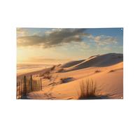 Bannière de bienvenue pour photographie - Bannière de fond - Dunes de sable - Accessoires photo - Bannière pour clôture, anniversaire, jardin, fête - Décoration murale - 180 x 119 cm