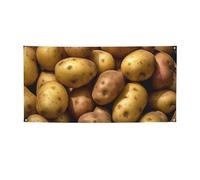 Bannière de bienvenue pour photographie - Bannière de fond pour jardin - Accessoires photo pour clôture, anniversaire, jardin, fête, fête, faveurs, décoration murale, drapeau 119 x 61 cm