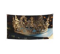 Bannière de bienvenue pour photographie - Bannière vintage - Accessoires photo - Bannière pour clôture, anniversaire, jardin - Fournitures de fête - Décoration murale - 177,8 x 88,9 cm